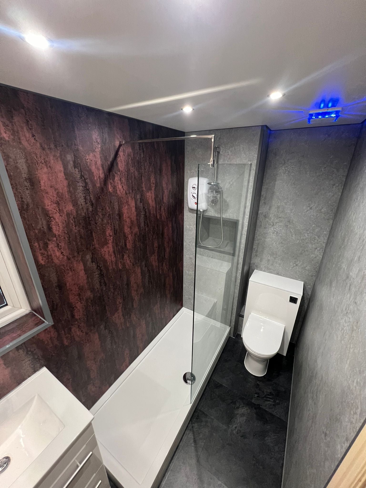 Copper Metallic Matt 2400 x 1000 x 10mm PVC Panel - Image 2