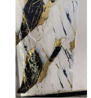 Black Gold Gloss PVC Panel 2400 x 1000 x 10mm