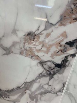 White Gold Marble Gloss PVC Panel 2400 x 1000 x 10mm
