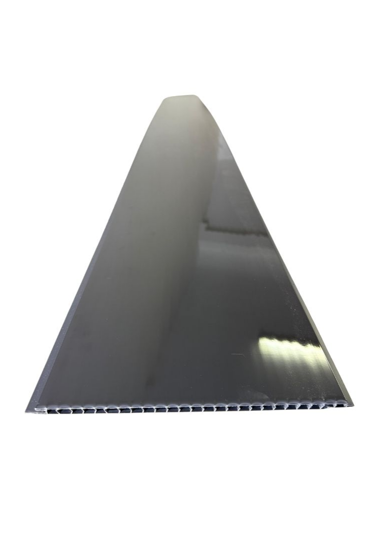 Black Gloss PVC Panel 2900x250x8mm