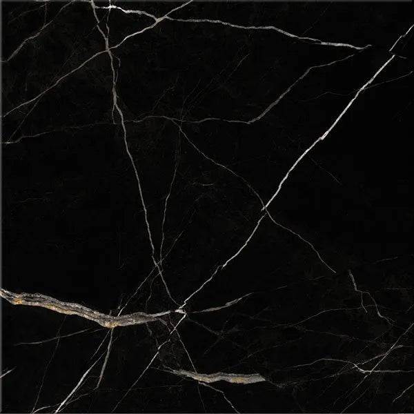 Vilo SPC Stone Tile Flooring – Calacatta Black