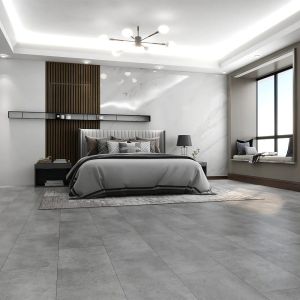 Concrete Slate Effect LVT Flooring
