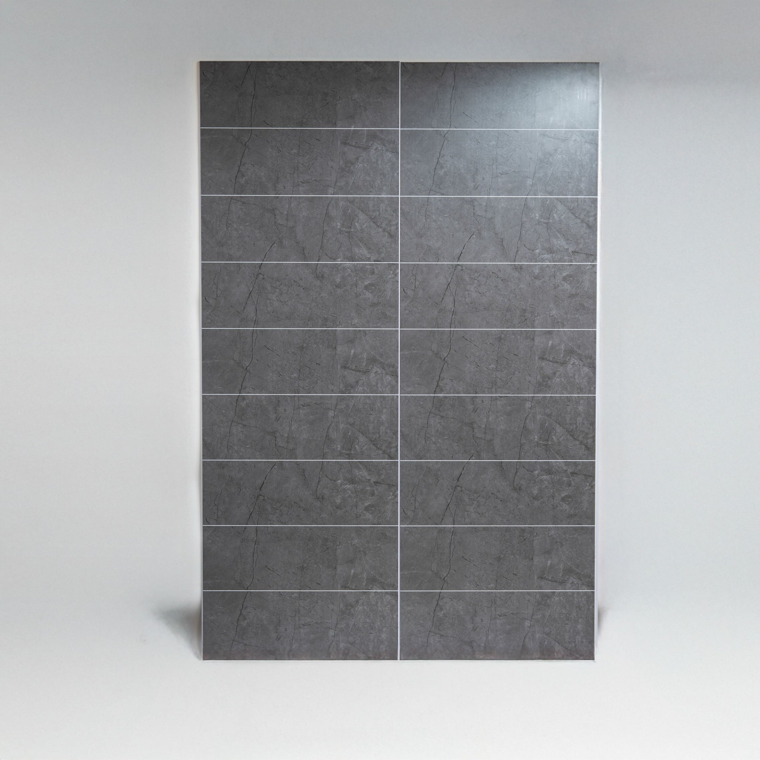 Charcoal Grey Tile Matt White Grout - 2700x600x10mm - Image 3