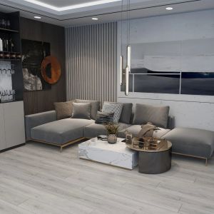 Grey Oak LVT Flooring – Click Lock Planks (1.76m² Pack)
