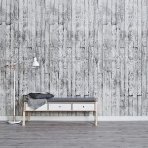 Concrete 2700mm x 295mm PVC Panel Full Core