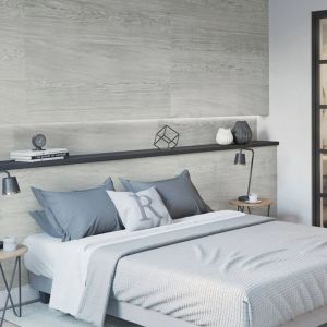 Wood Snowy 1350mm x 295mm PVC Panel pack of 8 Full Core