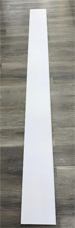 White Matt Ceiling PVC Panel 2700x250x8mm