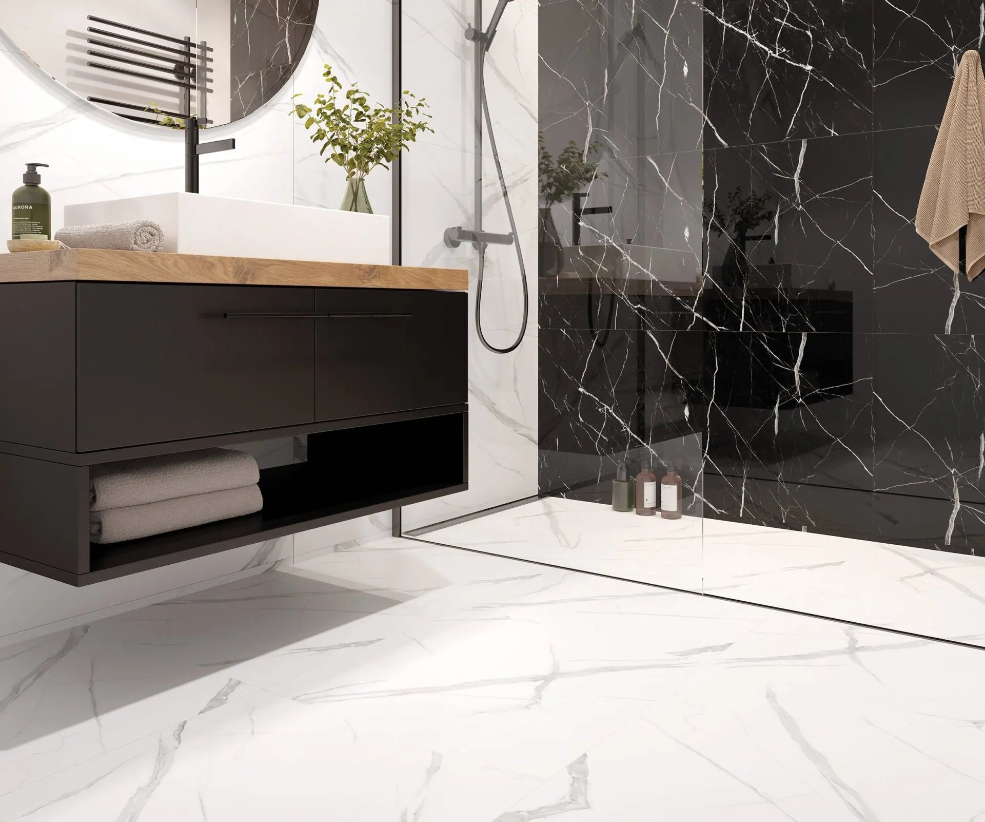 Vilo SPC Stone Tile Flooring – Calacatta White - Image 2