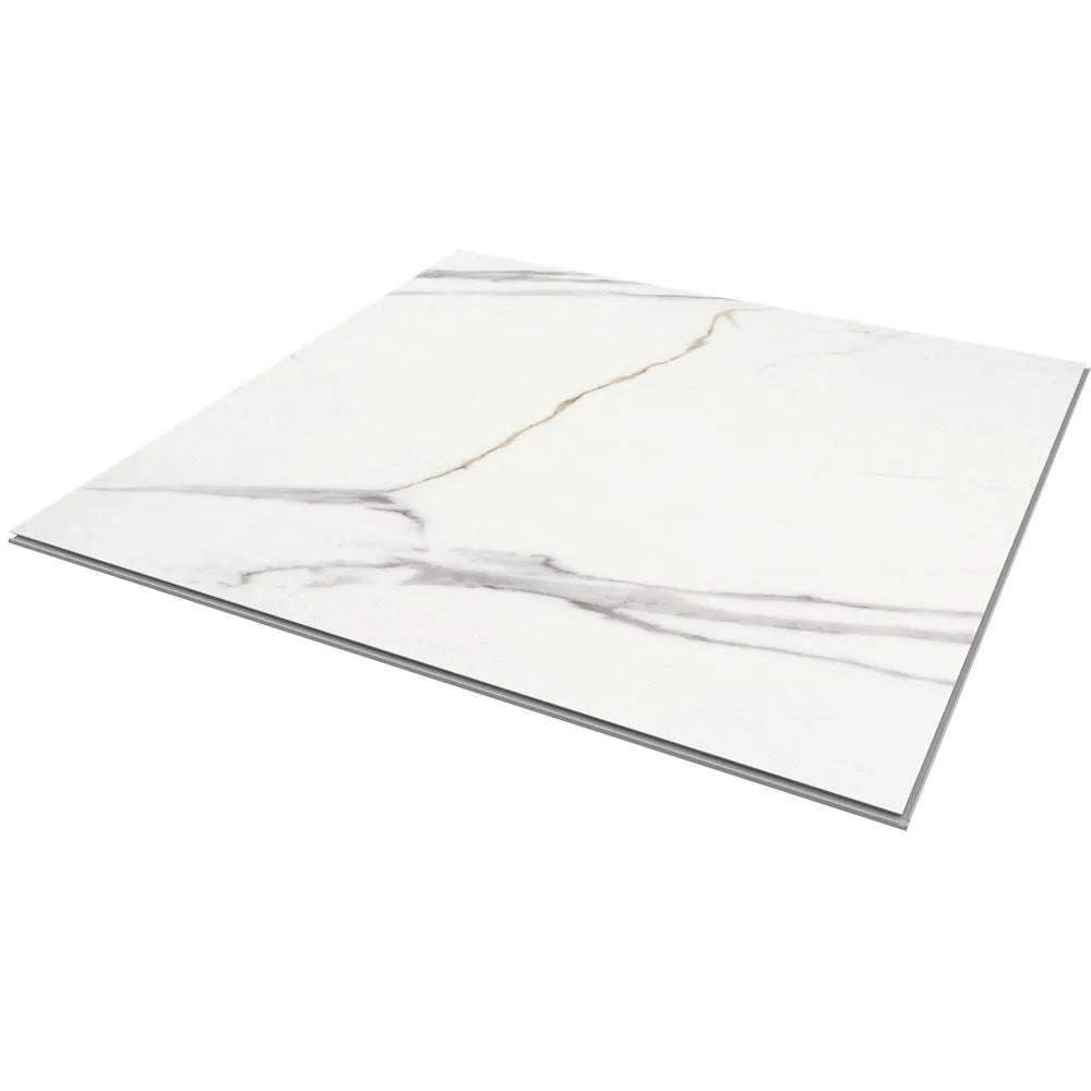 Vilo SPC Stone Tile Flooring – Calacatta White - Image 3