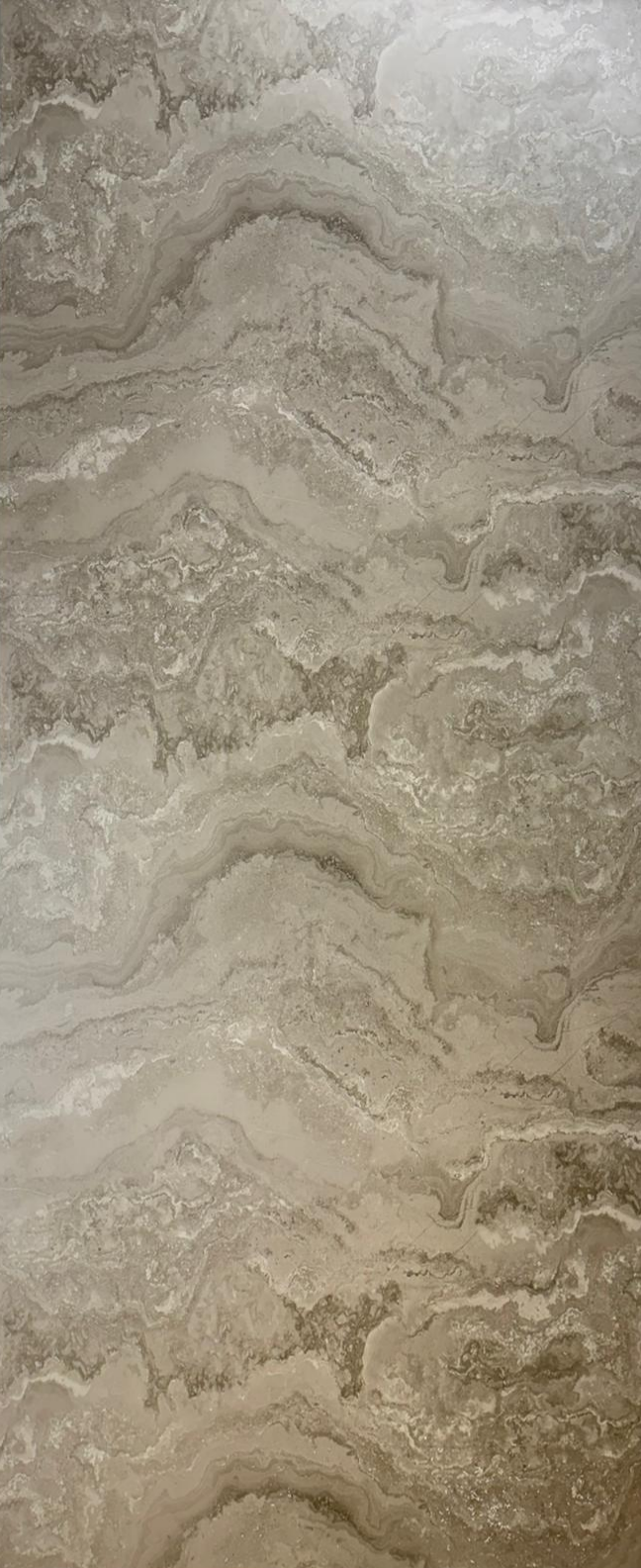 Arctic Beige Travertine Matt 1000x2400x10mm Pvc Wall Panel