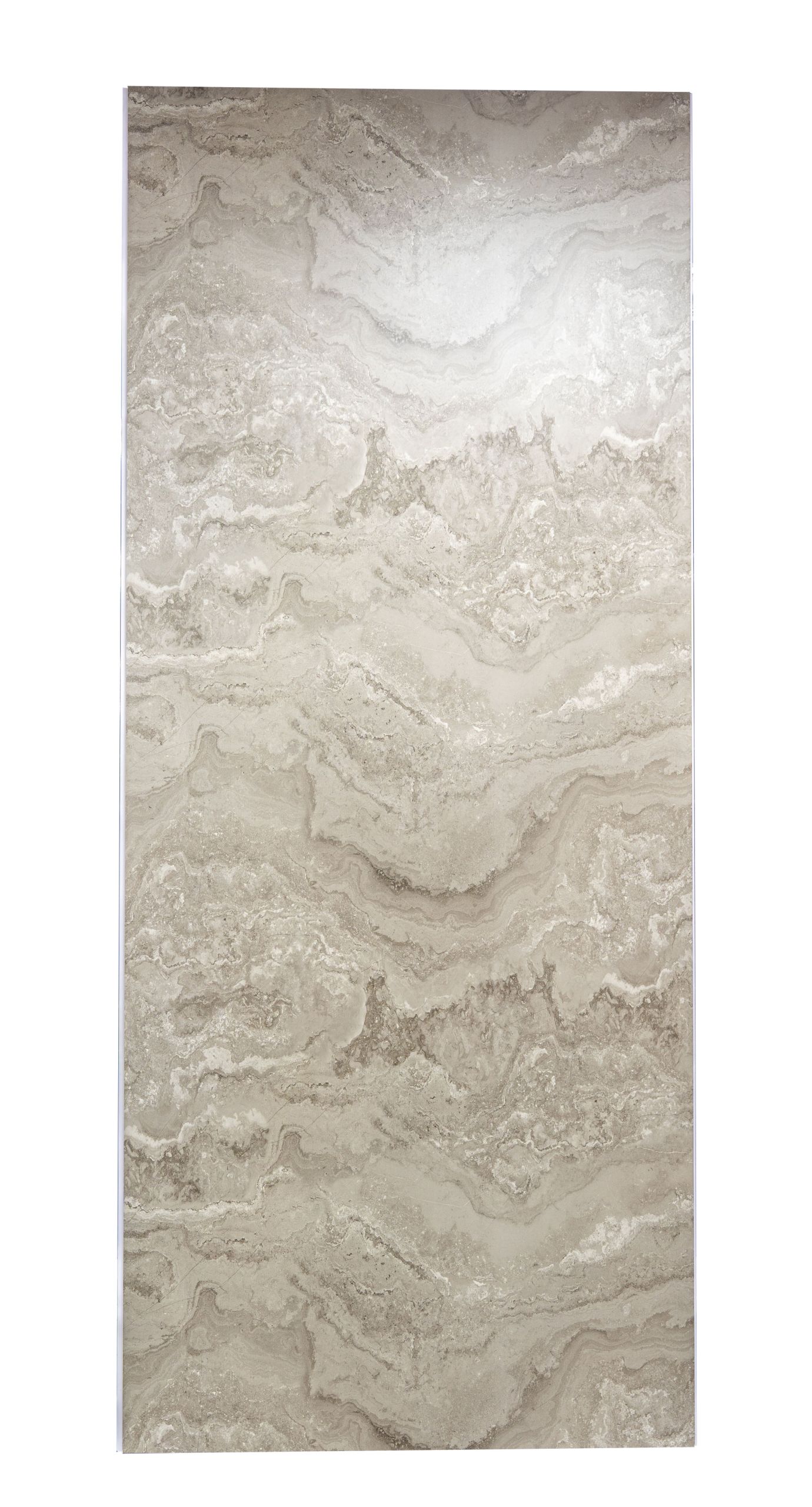 Arctic Beige Travertine Matt 1000x2400x10mm Pvc Wall Panel