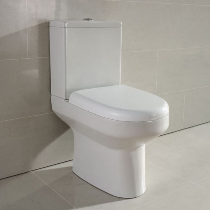 KARTELL BIJOUX CLOSE COUPLED TOILET WITH CISTERN AND PREMIUM SOFT CLOSE SEAT - Image 2