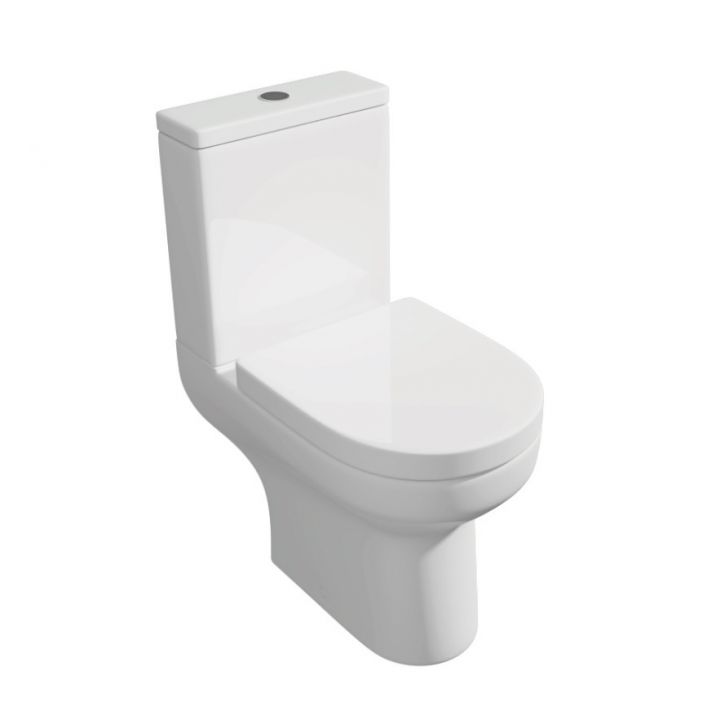 KARTELL BIJOUX CLOSE COUPLED TOILET WITH CISTERN AND PREMIUM SOFT CLOSE SEAT - Image 3