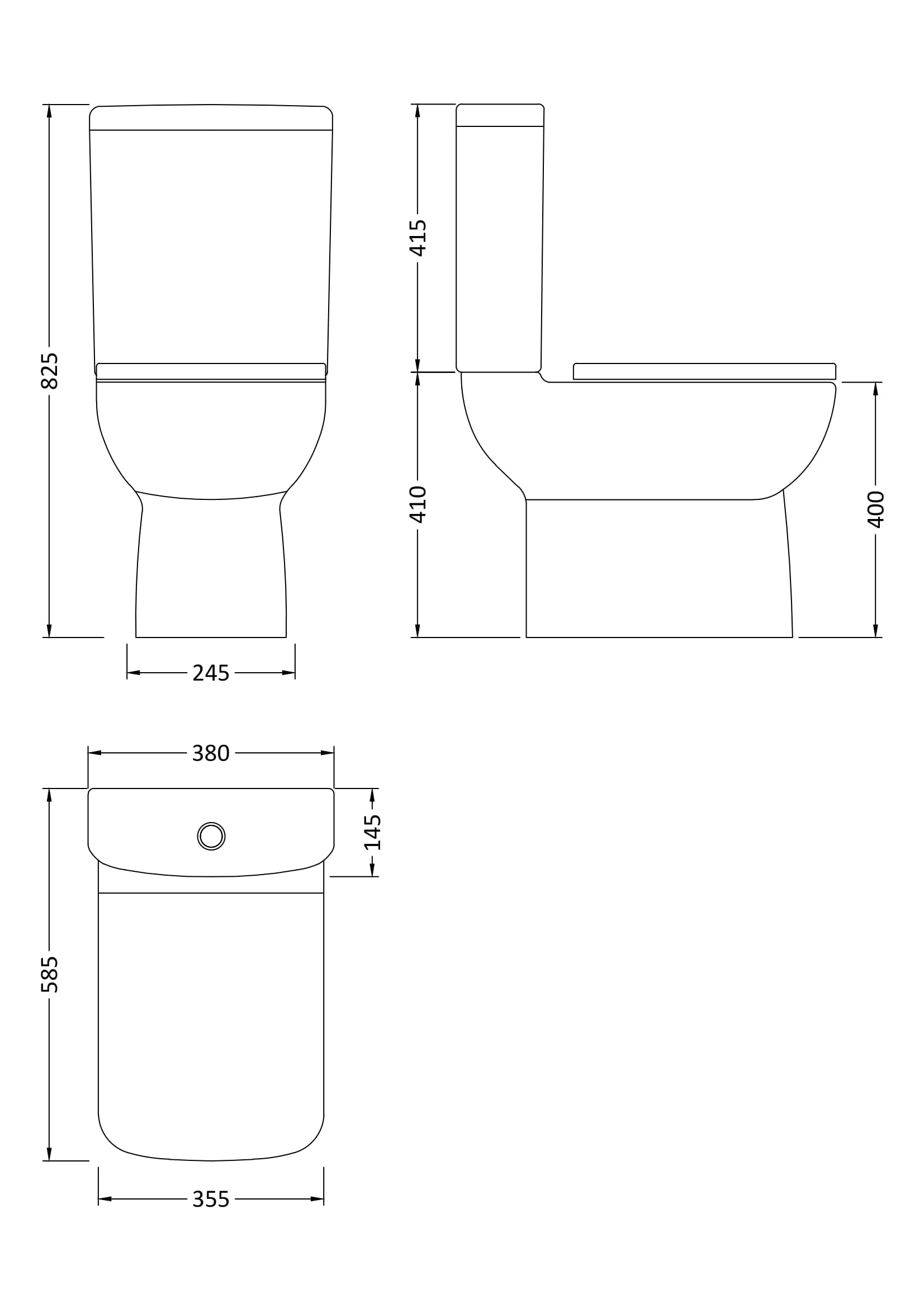 Ambrose Compact Semi Flush to Wall WC - Image 4