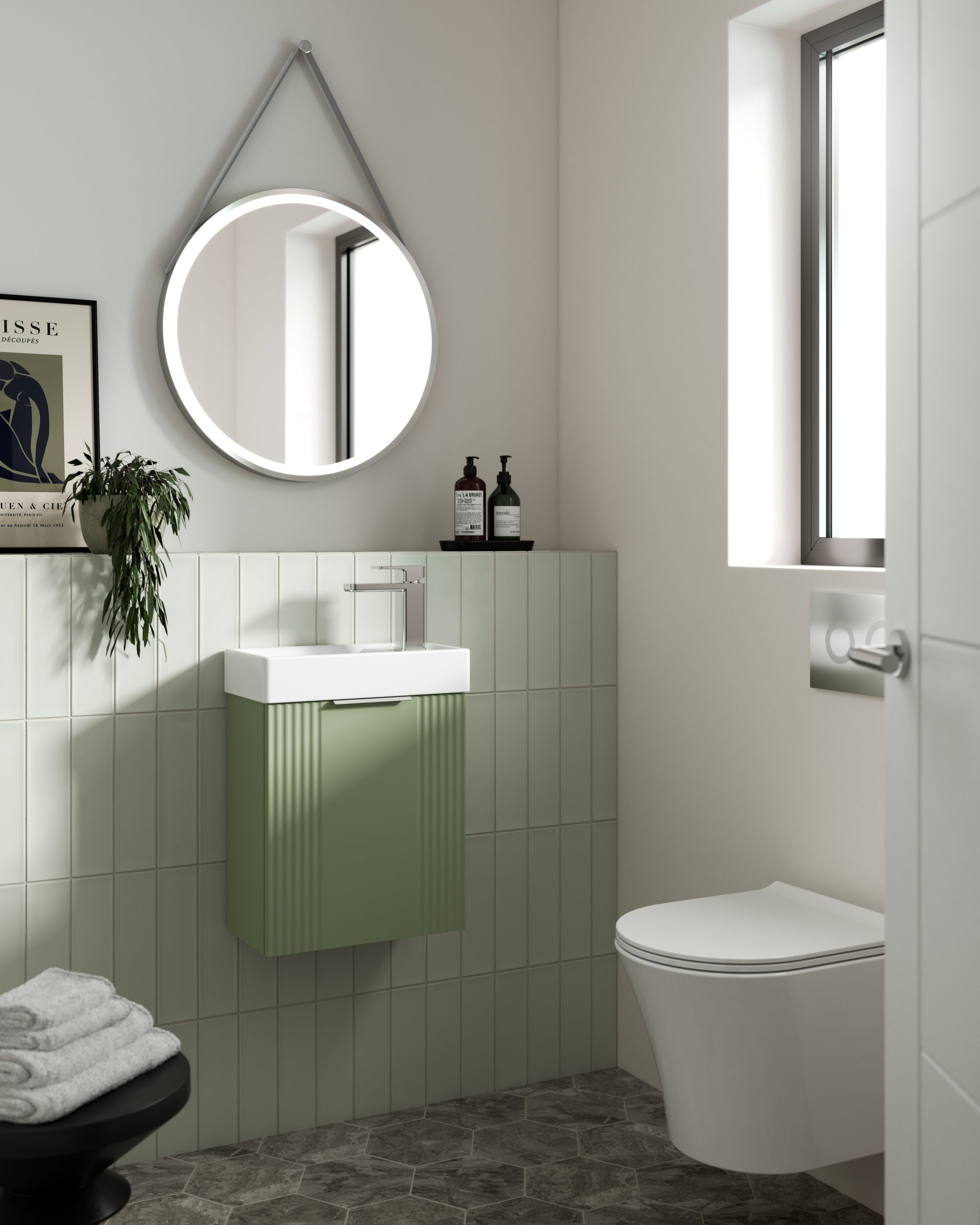 Freya Wall Hung Rimless Toilet Pan & Soft Close Seat - Image 2