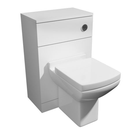 Kartell Pure Floor Mounted 500mm WC Unit Set Includes Pan