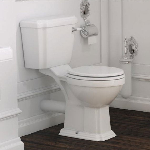 Prestige Astley Close Coupled Toilet with Cistern And Soft Close Seat - Image 3