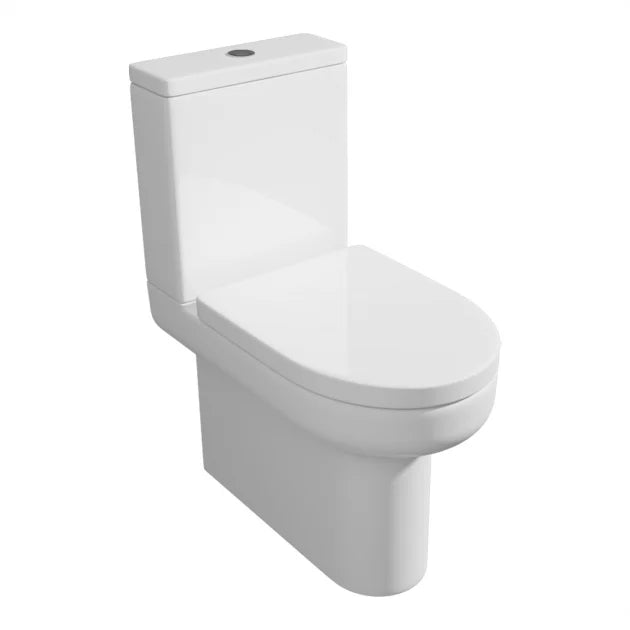 Bijoux Close to Wall Close Coupled Toilet With Cistern And Soft Close Seat - Image 2