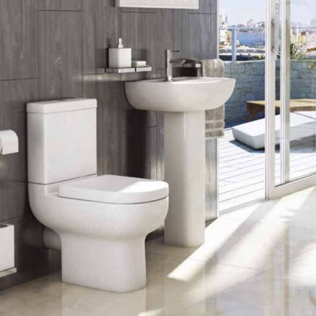 Prestige Studio Close Coupled Toilet With Cistern And Soft Close Seat - Image 2