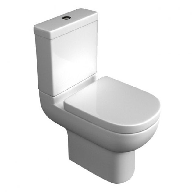Prestige Studio Close Coupled Toilet With Cistern And Soft Close Seat - Image 3