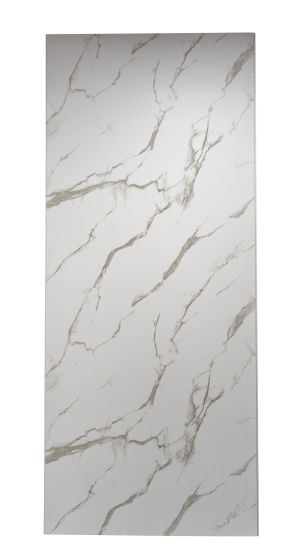 White Marble Matt 2400 x 1000 x 10mm PVC Panel